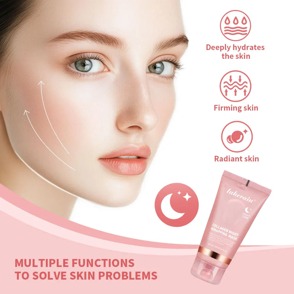 Yves Luxe Collagen Peel-Off Maske — Anti-Aging & Lifting