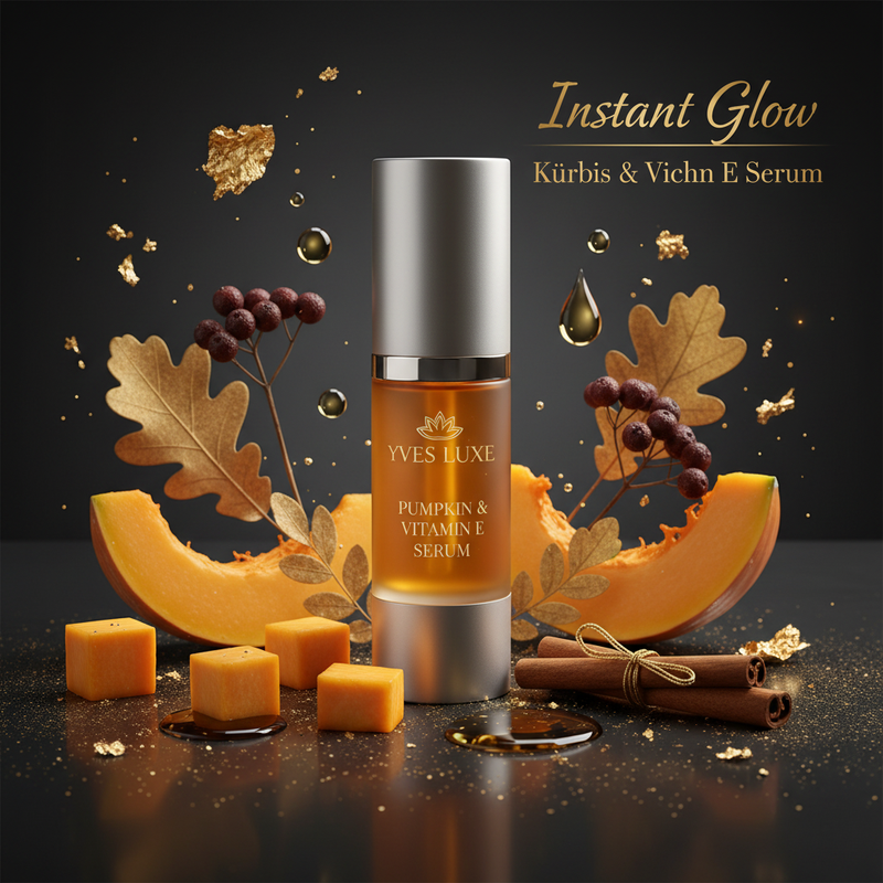 Kürbis & Vitamin E Serum — Instagram Post